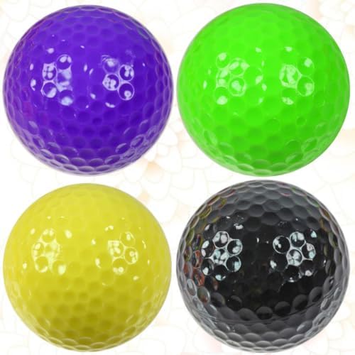 4pcs Hollow Golf Practice Balls, Rubber Training Aid - Image 5