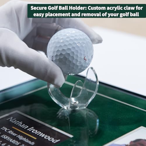 One-Shot Victory Golf Ball Display Frame – Acrylic Case - Image 3