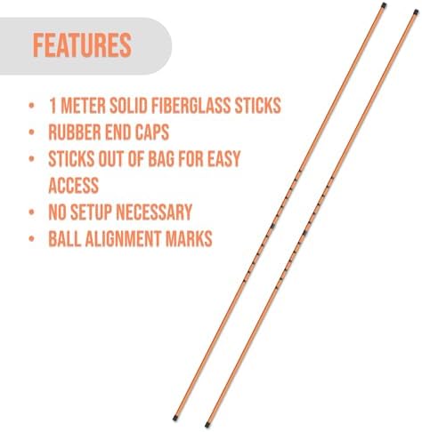 Elevate & Co. Golf Alignment Sticks – 36” Training Aid - Image 5