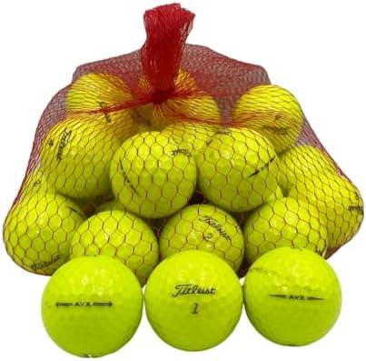 Golf Ball Planet AVX Yellow Used Golf Balls 5A/Mint by GolfBallPlanet