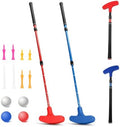 Mini Golf Set - Two-Way Putter, Right/Left Handed, Adjustable Length by WelcometoMicnaron