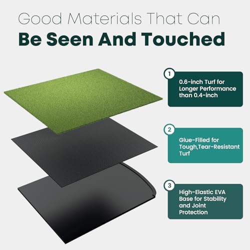 Integrated Golf Hitting Mat - Image 4