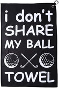 ZEETY Funny Golf Towel, Waffle Microfiber Golf Bag Towel by zeety