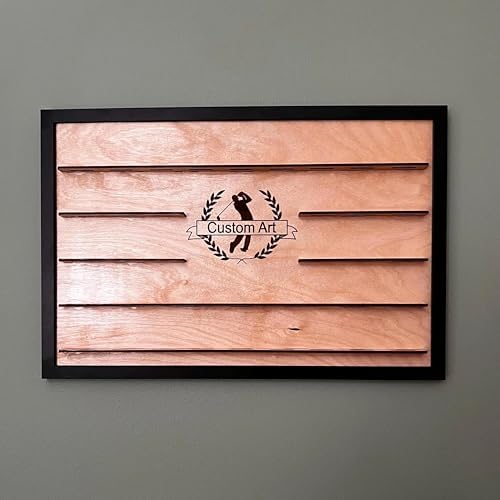 Customizable Golf Poker Chip Ball Marker Display Frame - Image 6