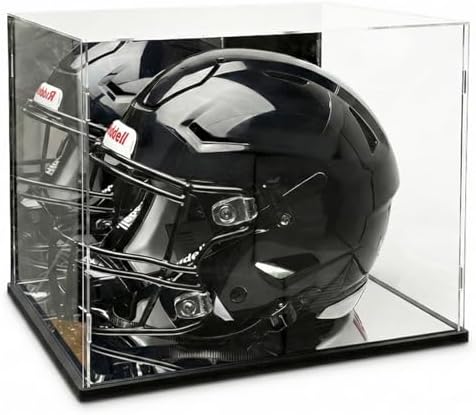 Full Size Football Helmet Acrylic Case by VINJKZQDisplay