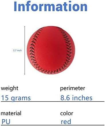 Soft Baseballs, Foam Training Baseball 12 Pack - Image 2