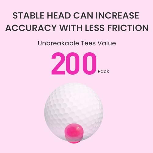 Plastic Castle Golf Tees 1" 100/200 Pack - Image 4