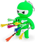 Golf Tee Holder, Ninja Portable Funny Golf Tees Holder Keychain Golf Gift Golf by ALIENNANAGolf