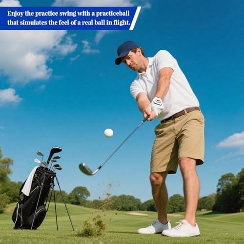 20 Pack Practice Golf Balls, 41mm Foam Golf Balls, Limited Flight Design - Image 5