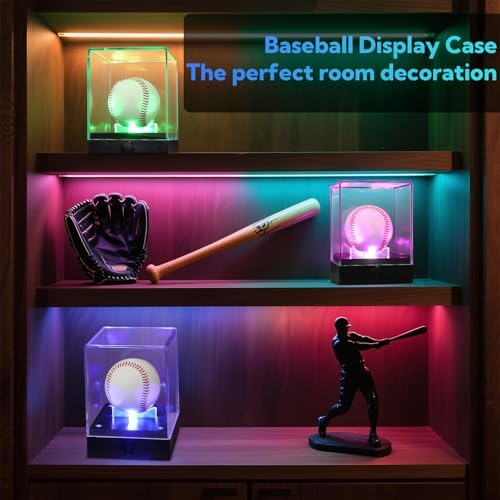 4 Pack Baseball Display Case - Image 5
