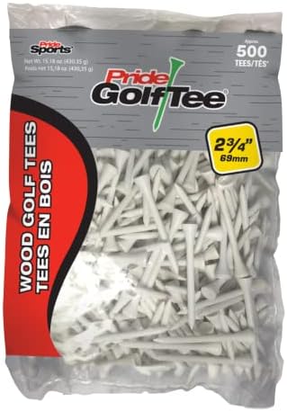 Pride Golf Tee, 2-3/4 inch Deluxe Tee by PrideGolfTee
