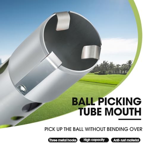 THE GOLFER STORE Golf Ball Shag Tube Professional Golf Ball Picker Upper - Image 2
