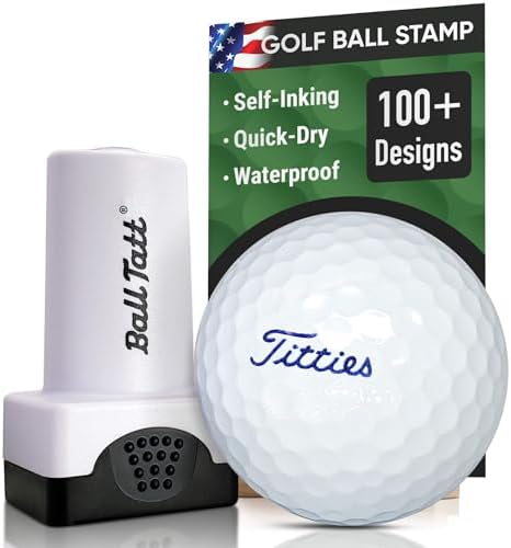 Golf Ball Stamp by BallTatt