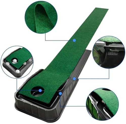 harayaa Golf Putting Mat Indoor Putting Green Training Mat Practice Aid - Image 4