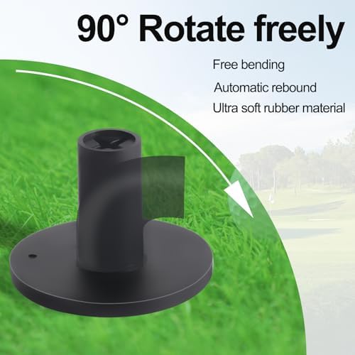 Rubber Golf Tees for Mats Adjustable Height Golf Simulator Tees, Indoor Outdoor - Image 6