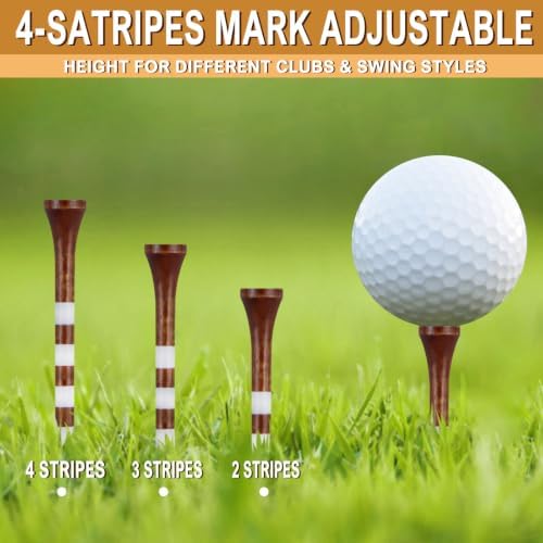 Wooden Golf Tees 3-1/4", 1-1/2" Available - Image 5
