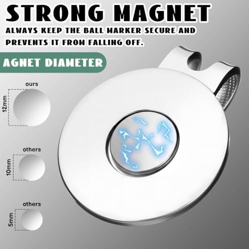 Golf Ball Marker Magnetic Hat Clip - Image 5