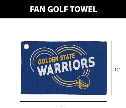 Northwest NBA Golf Towel – Official Licensed Microfiber Waffle Fabric, - Image 4