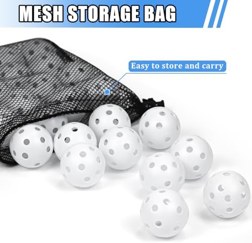 Plastic Golf Balls Practice Limited Flight Golf Training Ball Hollow Swing - Image 4
