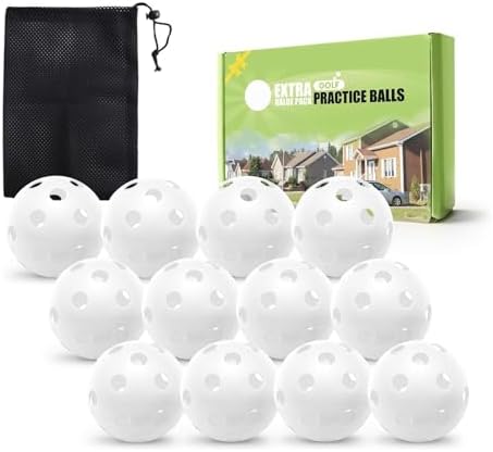 FINGER TEN Practice Golf Balls Limited Flight Training by FINGERTENSport