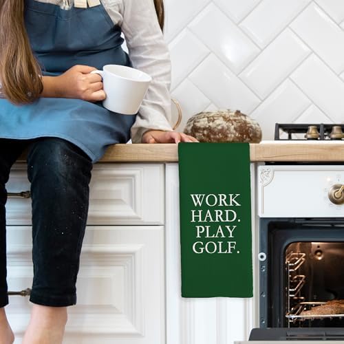 Golf Kitchen Towels, Golf Lover Gifts Hand Towels - Image 3