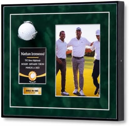 One-Shot Victory Golf Ball Display Frame – Acrylic Case by Unknown