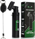 Golf Club Cleaner Brush with Water Spray by Unknown