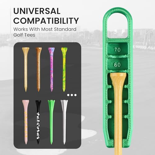 FINGER TEN Golf Tee Height Tool Value 3 Pack, Adjustable Setter Setup Adjuster - Image 3