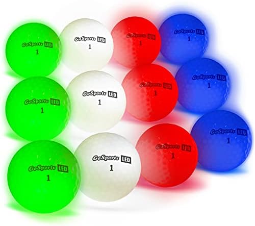 GoSports Light Up LED Golf Balls 12 Pack by Unknown