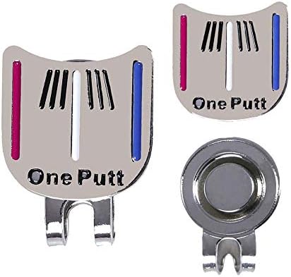 Wixine 2Pcs Golf Ball Marker Putting Putt Alignment Aiming Tool - Image 2