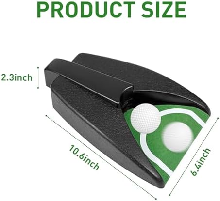 Golf Ball Return Putting Unit, Indoor Golf Putting Hole - Image 4