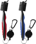 OBTANIM 2 Pack Golf Club Brush Groove Cleaner Tools by OBTANIM