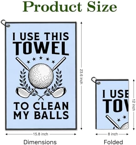 I Use This Towel to Clean Golf Towel - Image 2