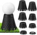Foilswirl Golf Simulator Tees, 8 Fixed Heights Indoor Golf Mat Tees by Foilswirl