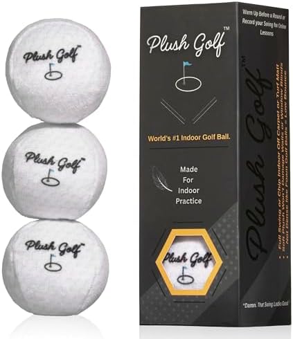 Plush Indoor Golf Balls for Indoor Practice by Unknown