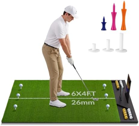 Golf Hitting Mat 5x4FT & 6x4FT by Unknown