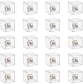 Championship Ring Display Case 20pcs Clear Acrylic Plastic Baseball Display by Waenerec