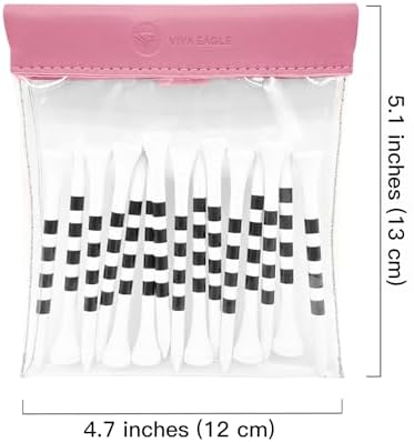 Golf Tees Pouch Bag with Clip - Image 3
