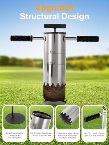 Portable Golf Hole Cutter – Detachable Non-Slip Handle, 4Inch & 6Inch USGA - Image 4