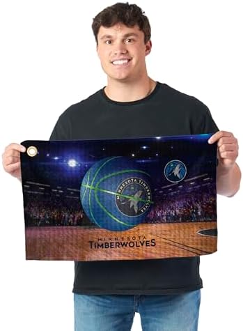 Northwest NBA Golf Towel – Official Licensed Microfiber Waffle Fabric, - Image 2