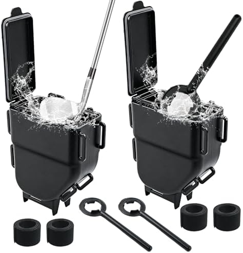 Golf Cart Ball Washer & Club Cleaner by Apaspoil