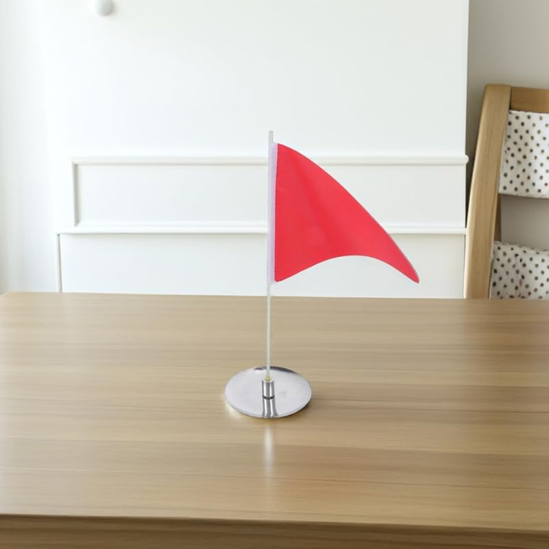 Yardwe 3 Set Golf Practice Cup and Flag Stainless Steel Pin Flags - Image 5
