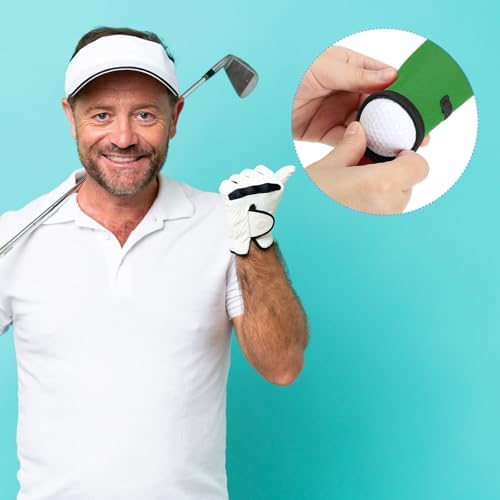 PATIKIL Golf Ball Carry Bag Golf Tee Holder Pouch Portable Neoprene Golf Ball - Image 5