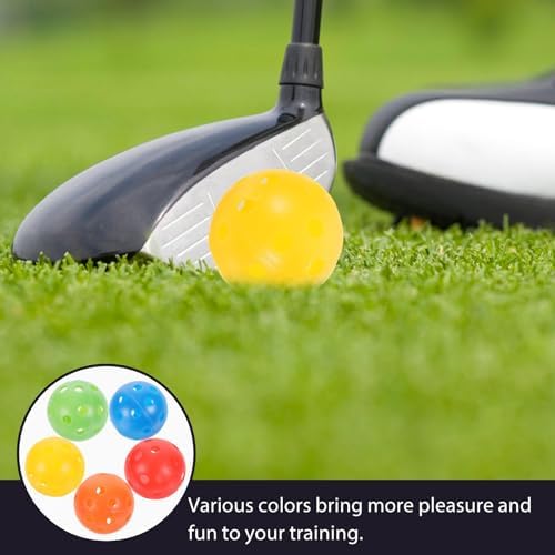 12pcs Perforated Plastic Practice Balls PP - Image 6