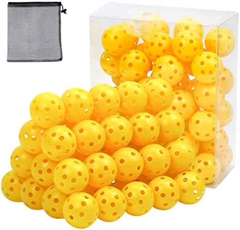 Plastic Golf Balls Practice Limited Flight Golf Training Ball Hollow Swing by Bac-kitchen