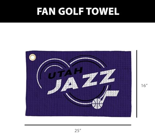 Northwest NBA Golf Towel – Official Licensed Microfiber Waffle Fabric, - Image 4