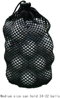 Black Golf Ball Bag - Image 4