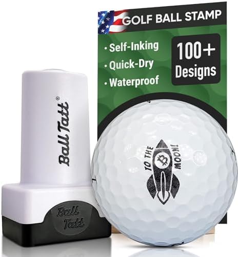 Golf Ball Stamp by BallTatt