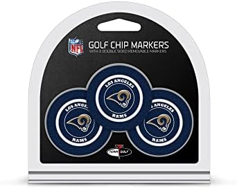 Team Golf NFL Buffalo Bills Golf Chip Ball Markers, Poker Chip Size by TeamGolf