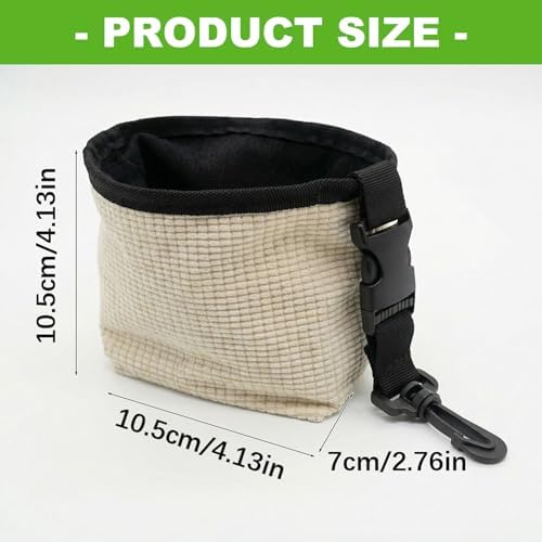 Cleaning Pouches with Waterproof Liner Detachable Clip Machine Washable Golf - Image 3